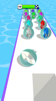 Descargar Marble Run 3D-Color Ball Race Simuladores para Android captura de pantalla 2