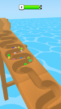 Descargar Marble Run 3D-Color Ball Race Simuladores para Android captura de pantalla 3