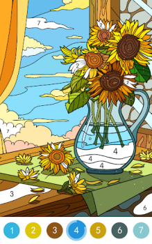 Descargar Daily Coloring Paint by Number Juegos de mesa para Android captura de pantalla 2
