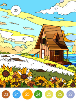 Descargar Daily Coloring Paint by Number Juegos de mesa para Android captura de pantalla 7