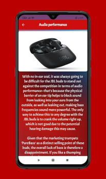 Descargar Jbl Tune 225 Tws Guide Educación para Android captura de pantalla 2