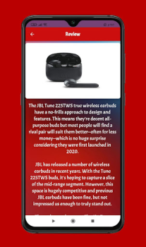 Descargar Jbl Tune 225 Tws Guide Educación para Android captura de pantalla 3
