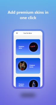 Descargar FF Skins Entretenimiento para Android captura de pantalla 2