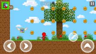 Descargar Red Stickman Parkour Fighter Aventuras para Android captura de pantalla 3