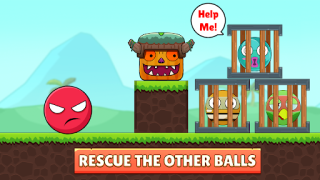Descargar Red Ball & Stick Hero Aventuras para Android captura de pantalla 3