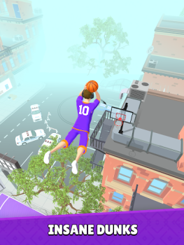 Descargar Hoop World: Flip Dunk Game 3D Juegos de deporte para Android captura de pantalla 6