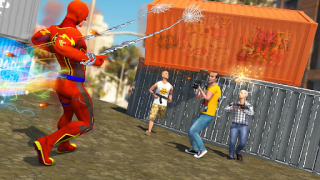 Descargar Velocity Rope Hero - Extreme Juegos de acción para Android captura de pantalla 2