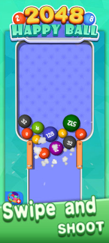 Happy Ball 2048-merge 3D ball