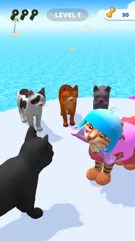 Descargar Cats run 3D Simuladores para Android captura de pantalla 3