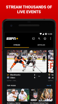 Descargar ESPN Deporte para Android captura de pantalla 3