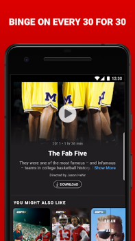 Descargar ESPN Deporte para Android captura de pantalla 5