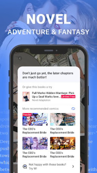 Descargar WebNovel Libros y referencia para Android captura de pantalla 3