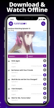 Descargar Funimation Entretenimiento para Android captura de pantalla 4