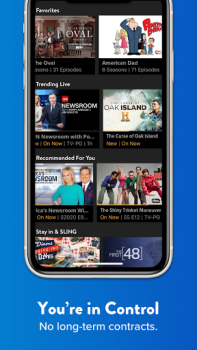 Descargar Sling Television Entretenimiento para Android captura de pantalla 5