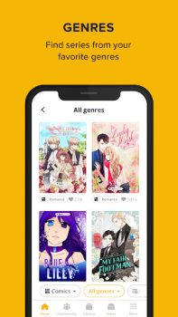 Descargar Tapas – Comics and Novels Historietas para Android captura de pantalla 3
