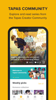 Descargar Tapas – Comics and Novels Historietas para Android captura de pantalla 4