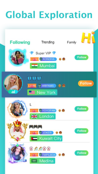 Descargar YoYo - Sala de chat de voz Entretenimiento para Android captura de pantalla 3