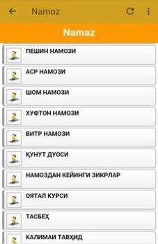 Descargar Namoz Kitobi Libros y referencia para Android captura de pantalla 6