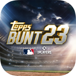 Logotipo Cromos de béisbol Topps BUNT