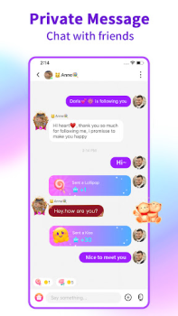 Descargar LiveMe Pro - Go live en vivo！ Social para Android captura de pantalla 4
