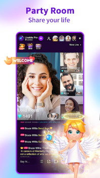 Descargar LiveMe Pro - Go live en vivo！ Social para Android captura de pantalla 5