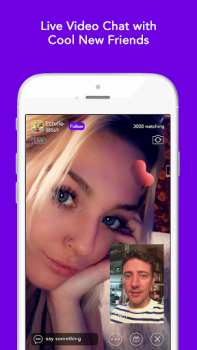 Descargar Coco - Live Video Chat HD Comunicación para Android captura de pantalla 2
