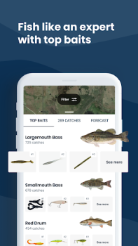 Descargar Fishbrain Pronósticos de pesca Deporte para Android captura de pantalla 2