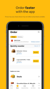 Descargar McDonald's Comida y bebida para Android captura de pantalla 2