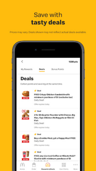 Descargar McDonald's Comida y bebida para Android captura de pantalla 3