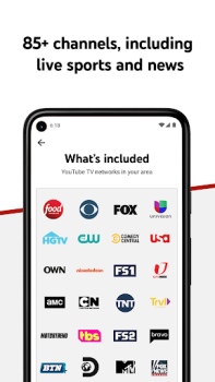 Descargar YouTube TV: Live TV & more Entretenimiento para Android captura de pantalla 2