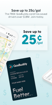 Descargar GasBuddy: Find & Pay for Gas Viajes para Android captura de pantalla 2