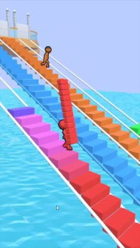 Descargar Bridge Race Carrera de puentes Juegos casuales para Android captura de pantalla 4