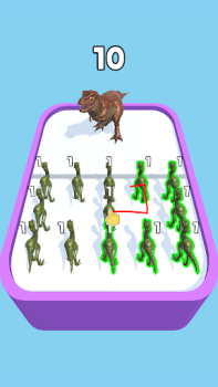 Descargar Merge Master: Dinosaur Monster Arcada para Android captura de pantalla 3