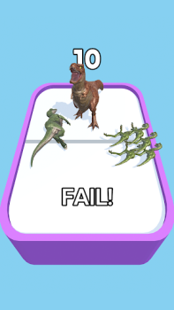 Descargar Merge Master: Dinosaur Monster Arcada para Android captura de pantalla 4