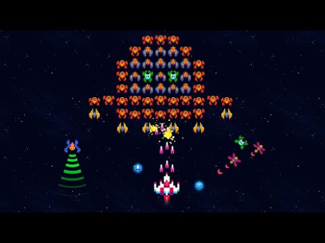 Descargar Galaxiga: Arcade 80s clásico Arcada para Android captura de pantalla 8