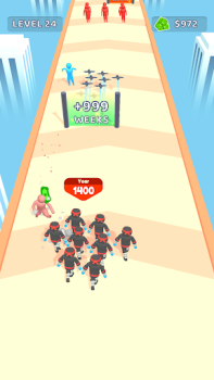 Descargar Crowd Evolution! Arcada para Android captura de pantalla 2