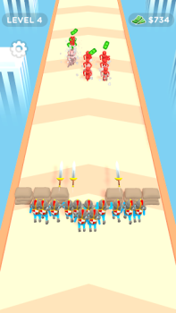 Descargar Crowd Evolution! Arcada para Android captura de pantalla 4