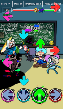 Descargar FNF Corrupted Night Pibby Mod Música para Android captura de pantalla 3