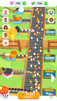 Descargar Fábrica de Huevos Inactiva Simuladores para Android captura de pantalla 3