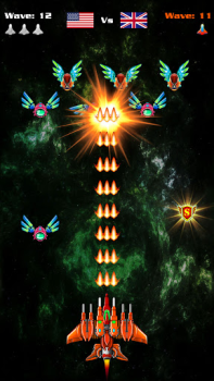 Descargar Galaxy Attack: Alien Shooting Arcada para Android captura de pantalla 2