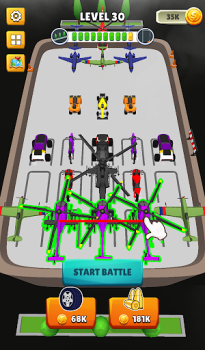 Descargar Merge Master: Car Evolution Arcada para Android captura de pantalla 2