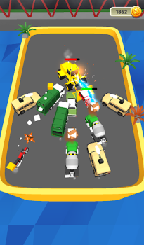Descargar Merge Master: Car Evolution Arcada para Android captura de pantalla 3