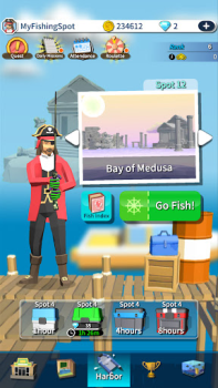 Descargar My Fishing Spot: Calm Aquarium Juegos de deporte para Android captura de pantalla 7
