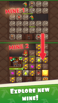 Descargar Gnome Diggers: Juegos mineros Simuladores para Android captura de pantalla 2