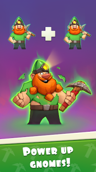 Descargar Gnome Diggers: Juegos mineros Simuladores para Android captura de pantalla 3