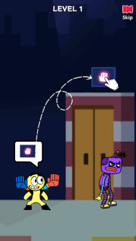 Descargar Monstruo Azul Juego de Rescate Arcada para Android captura de pantalla 5