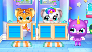 Descargar Juego de Unicornio Bebé Pony Juegos de aprendizaje para Android captura de pantalla 3