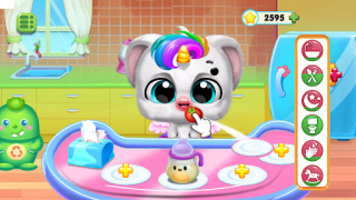 Descargar Juego de Unicornio Bebé Pony Juegos de aprendizaje para Android captura de pantalla 4