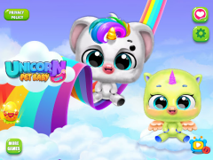 Descargar Juego de Unicornio Bebé Pony Juegos de aprendizaje para Android captura de pantalla 7