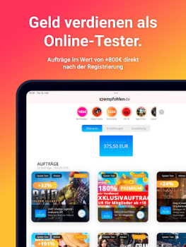 Descargar testerup - earn money Finanzas para Android captura de pantalla 7